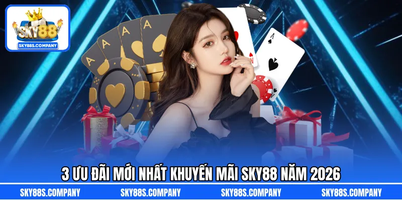 3 ưu đãi mới nhất khuyến mãi SKY88 năm 2026