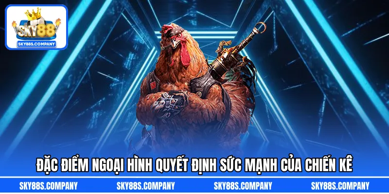 Đặc điểm ngoại hình quyết định sức mạnh của chiến kê
