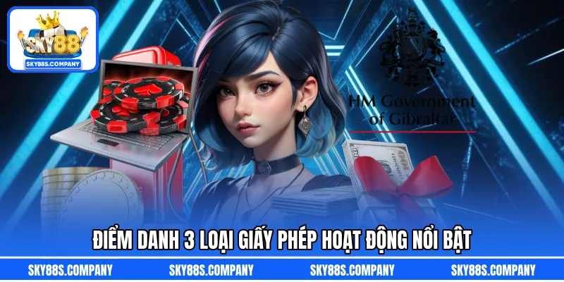 Điểm danh 3 loại giấy phép hoạt động nổi bật