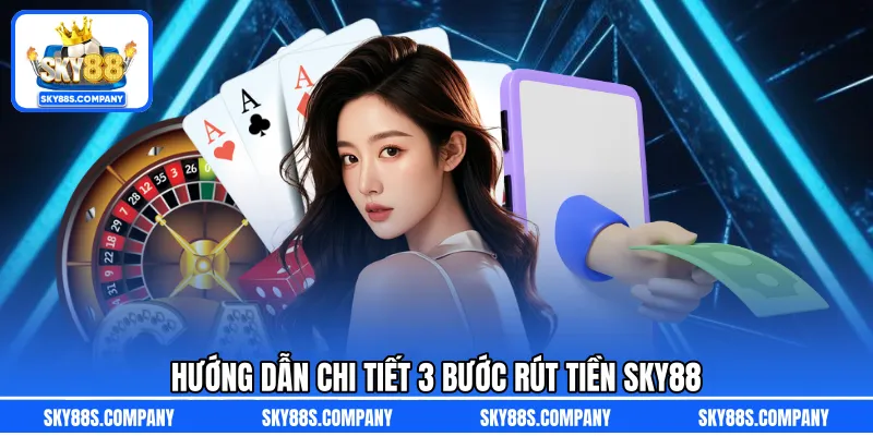 Hướng dẫn chi tiết 3 bước rút tiền SKY88