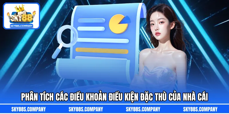 Phân tích các điều khoản điều kiện đặc thù của nhà cái