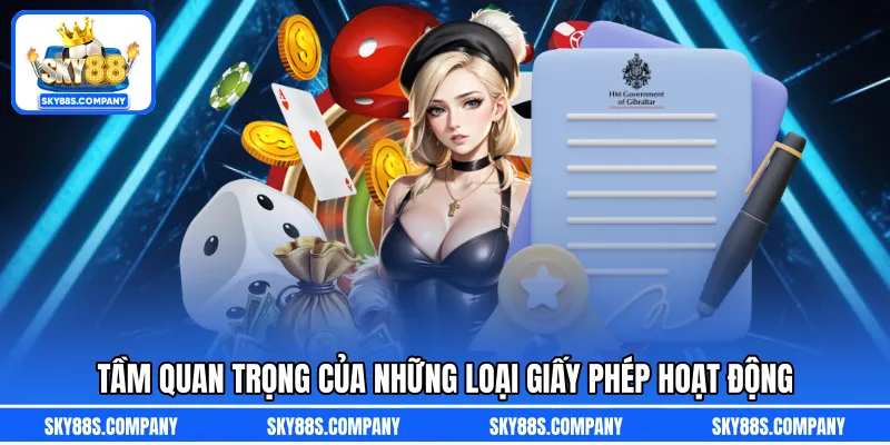 Tầm quan trọng của những loại giấy phép hoạt động
